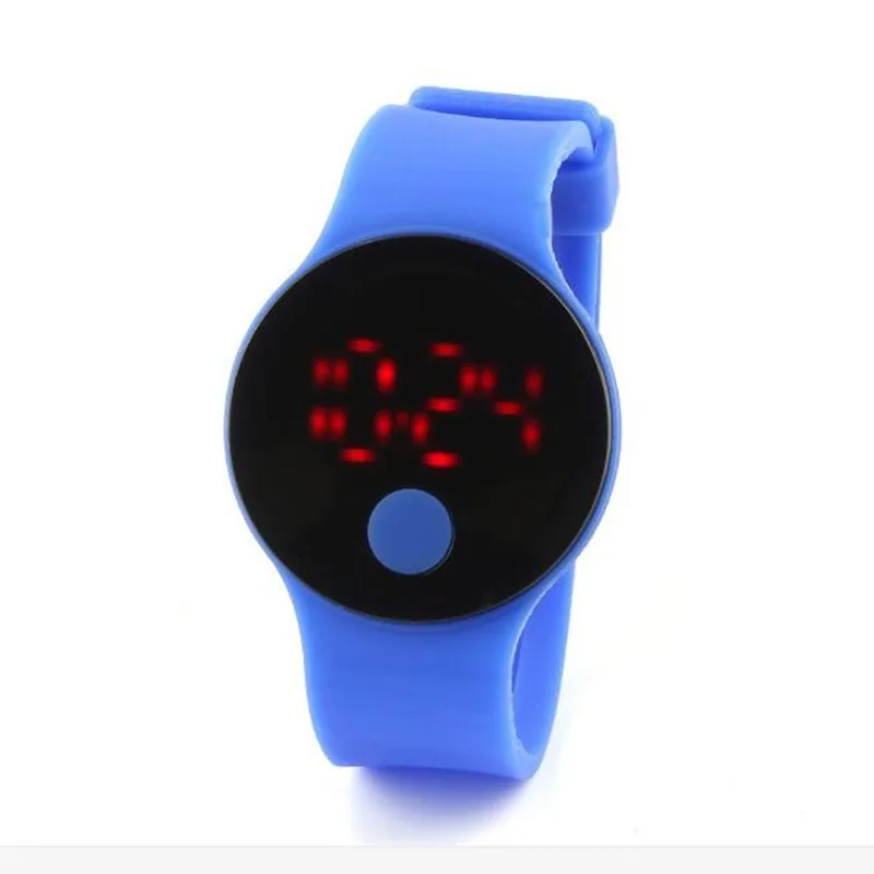 Новинка 2018 мужские дешевые силиконовые электронные спортивные часы женские