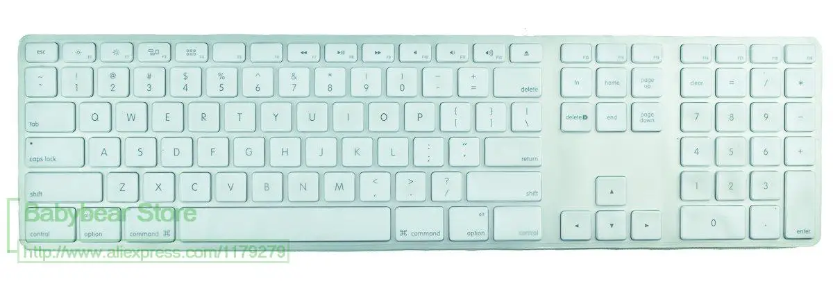 Клавиатура крышка для Apple iMac G6 21,5 27 дюймов настольные клавиатуры защитная крышка клавиатуры протектор