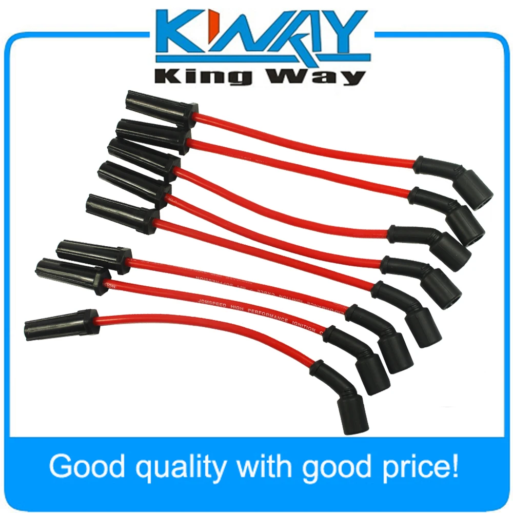 JDMSPEED 10.5 MM PERFORMANCE SPARK PLUG WIRE SET FIT FOR 1999-2013 GM GMC Pontiac | Автомобили и мотоциклы