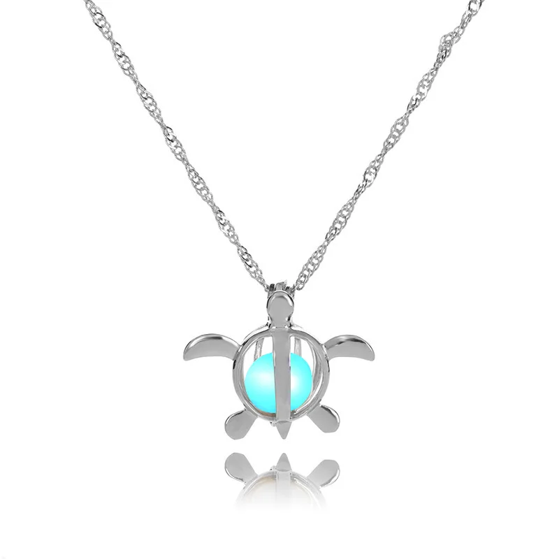 Груша клетка черепаховое ожерелье цепочка с подвеской в минималистическом