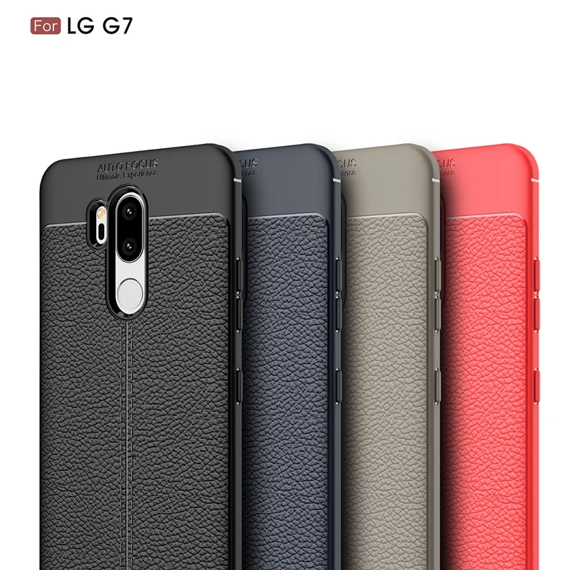 Чехол для LG G7 / ThinQ/G710 задняя крышка чехол 6 1 дюйма роскошный кожаный мягкий