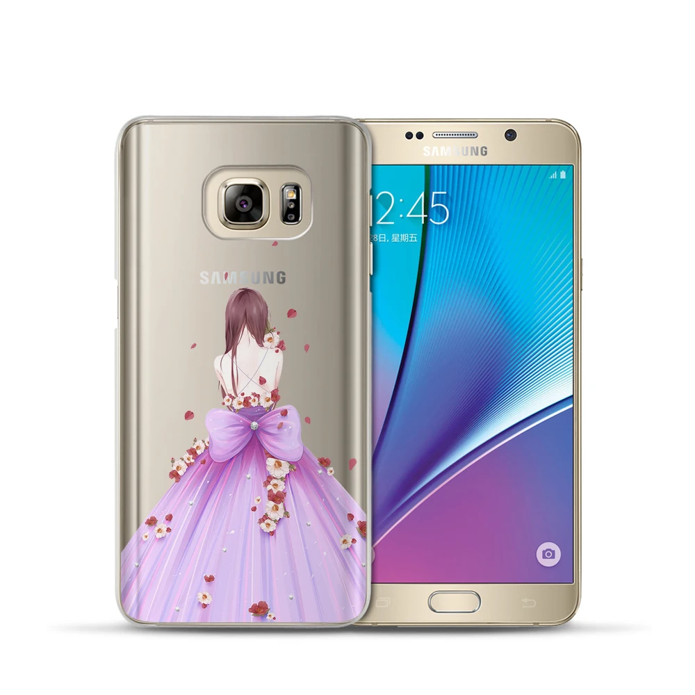 Модный чехол для девочек Samsung Galaxy S8 A5 2017 J7 J5 J3 A3 2015 2016 S6 S7 Edge S9Plus телефона Fundas Etui Capas |