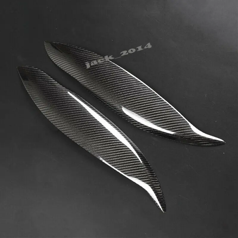 Подходит для 1999 2000 CIVIC Real CAEBON FIBER Крышка фар век бровей бровей|Абажуры| |