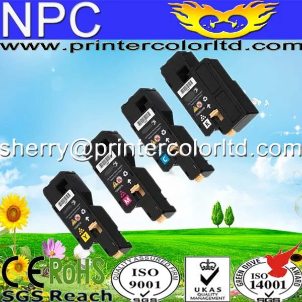 Cp105 CP205 цвет картридж с тонером ксероксная CP105 CP205B 105 205 CP105B C6000 / C6010 для DELL 1250C 1350-free |