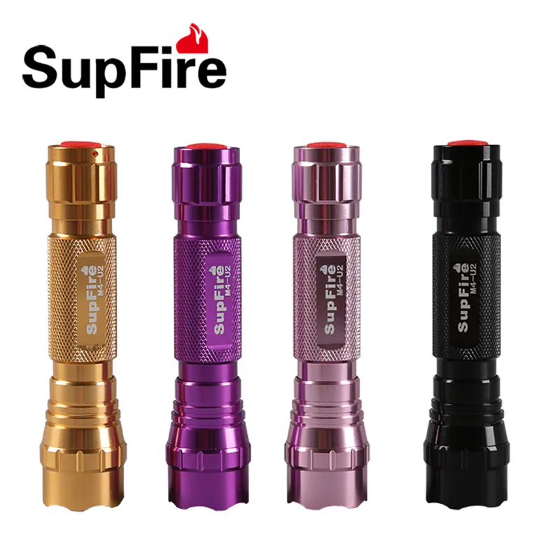 Supfire Лидер продаж фонарик M4 светодио дный Torch Light CREE XPE/XML U2 Алюминий IP67