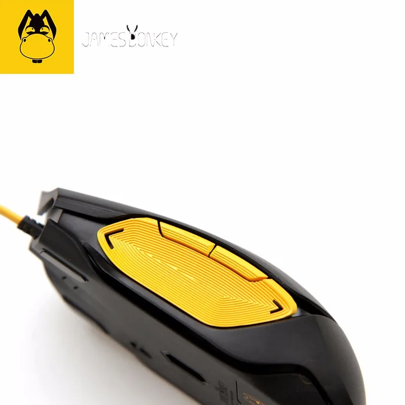 Новая игровая проводная мышь James Donkey112 USB 2,0, супер классная подсветка, Бесплатный драйвер, идеальная система освещения, удобное ощущение руки