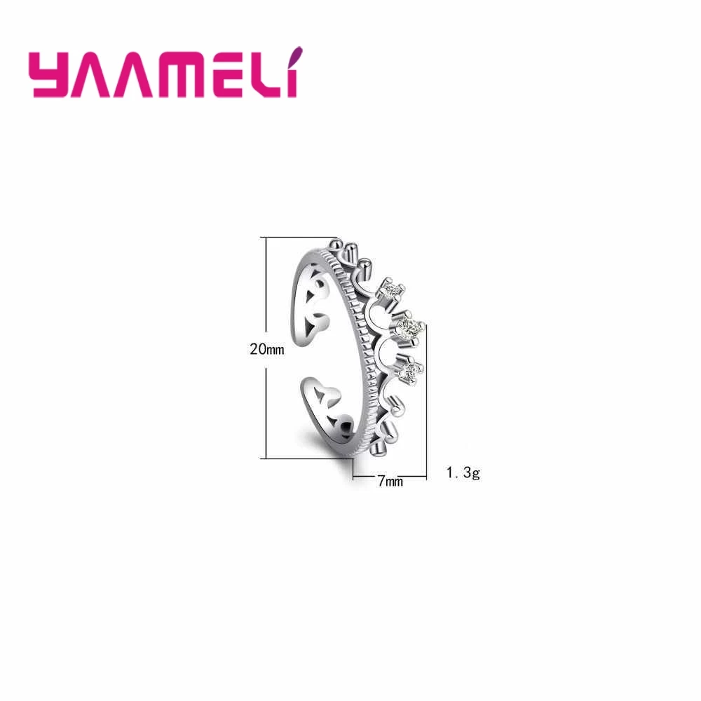 Изысканный Роскошный стиль Королевская корона принцессы Свадебное предложение