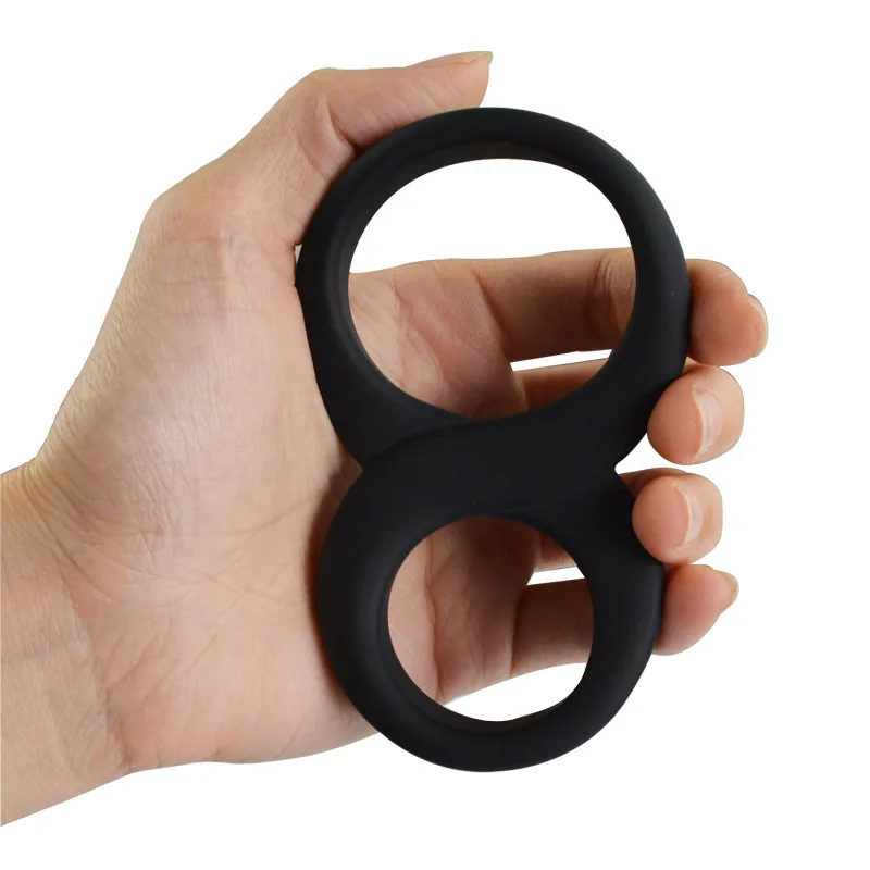 С цифрой 8 и надписью силиконовое кольцо для пениса петух рукав Удлинительный