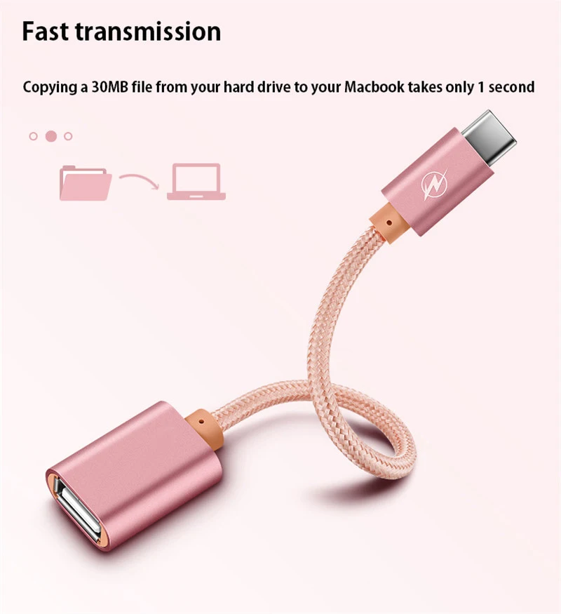 Cavor type-C USB C OTG USB кабель 2,0 OTG адаптер для huawei P10 P20 mate 10 20 Pro Macbook USB OTG адаптер для samsung s8 s9 s8