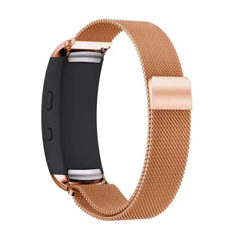Магнитный ремешок из нержавеющей стали для samsung gear Fit 2 Watch часов Миланский Galaxy Fit2