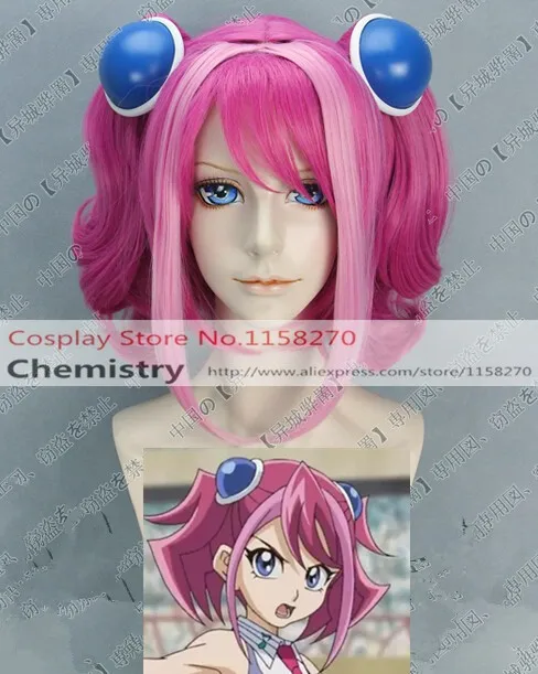 Ю-Ги-ой! Arc-V Yu Gi Oh Arc V коллекционная карточка игры Zuzu Boyle Yuzu Hiiragi Косплей hairwear