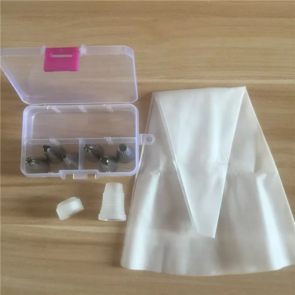 8 шт./компл. силиконовые кухонные аксессуары кондитерский мешок кремового