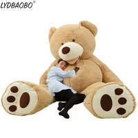 160cm super big america giant unfill teddy bear skin plush toy soft teddy bear popular doll child baby birthdayvalentines gift