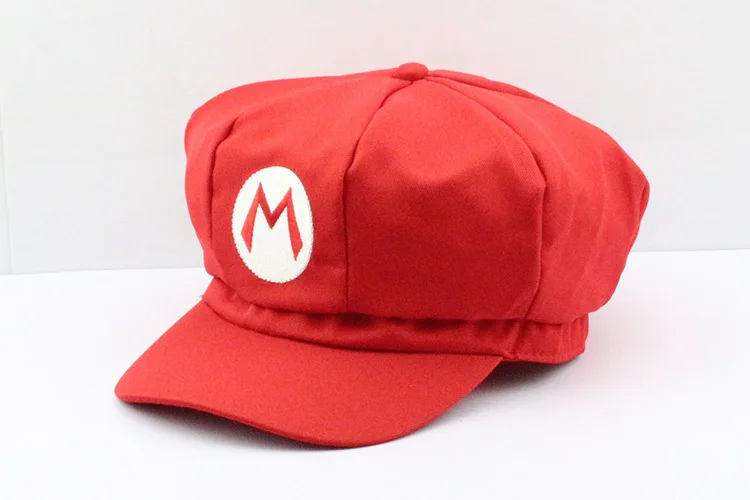 Супер шапка Марио Аниме Ash Ketchum Марио Луиджи валуиджи Косплей шляпа с сеткой для взрослых Размер аниме плюшевые игрушки куклы