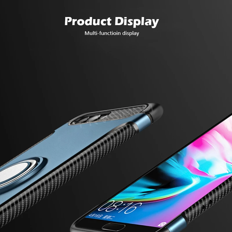 Чехол для телефона с держателем на 360 кольцах Для huawei View V10 V 10 Honor 5 99 дюймов