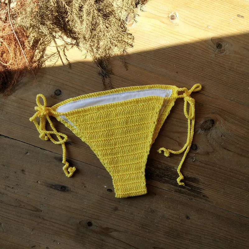 Женские Сексуальные Трусики-бикини ручной работы пляжные шорты 10 цветов | Спорт и