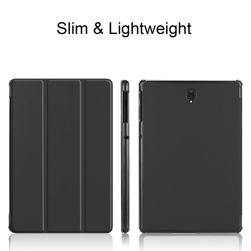 Замшевые Кожаные чехлы для планшетов Samsung Galaxy Tab S4 10 5 дюйма|Чехлы и электронных