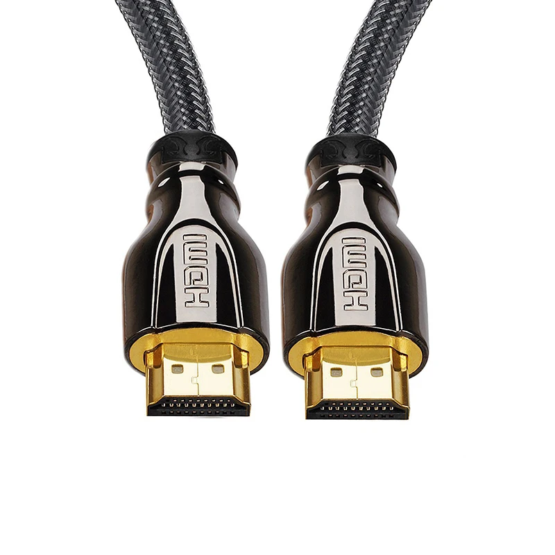 SZBITC HDMI 2,0 кабель высокоскоростной 2,0 3D 4K 60FPS кабель для HD tv lcd PS3 проектор 1 м 1,5 м 2 м 3 м 5 м 8 м 10 м Кабель HDMI
