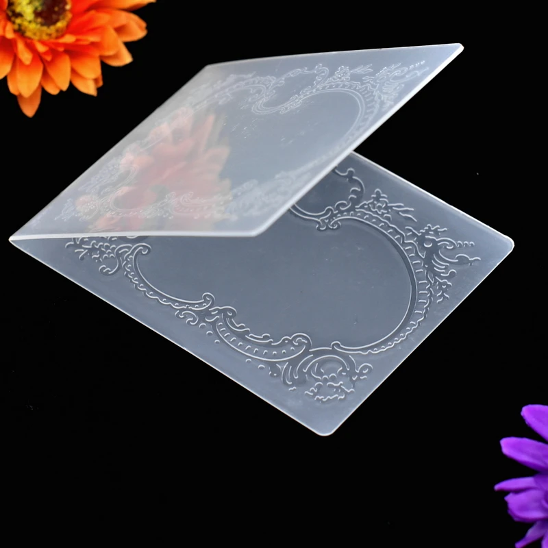 Пластиковая рамка с листьями для тиснения папка скрапбукинга альбом сделай сам