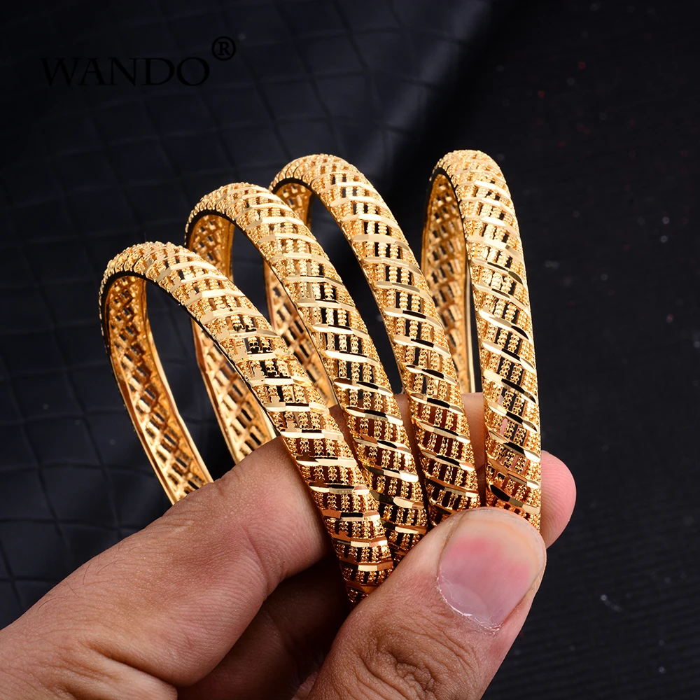 WANDO 1 шт., эфиопское золото, цветной браслет, свадебные браслеты для женщин, браслет невесты, Африканский браслет, ювелирные изделия, изделия Ближнего Востока, b5
