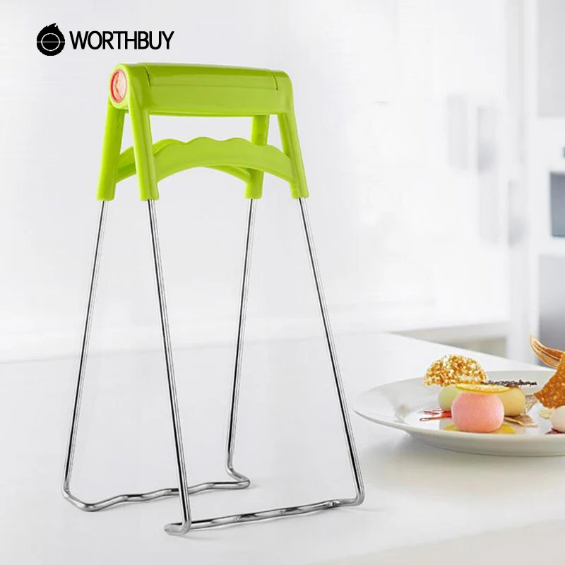 WORTHBUY нержавеющая сталь пластины зажимы кухня анти ожоги щипцы с нескользящей