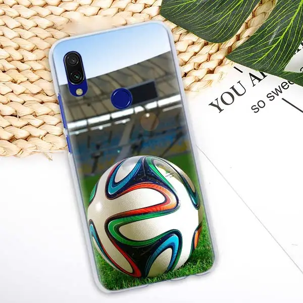 03 Чехол с футбольным мячом для Xiaomi Redmi Note 7 Pro 7 6 5 Plus 5A 6A 4X S2 GO Pocophone F1 чехол для телефона Coque - Цвет: 03