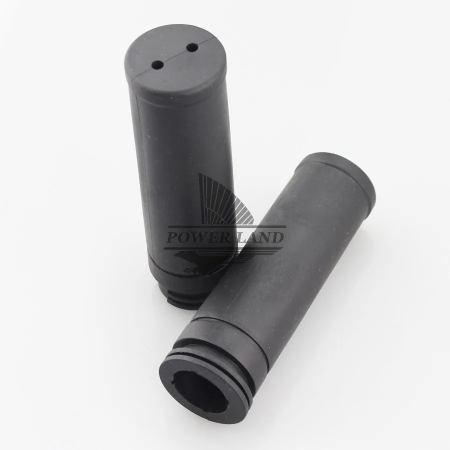 Бесплатная доставка черные мотоциклетные резиновые ручки 1 дюйм для Harley Chopper Bobber