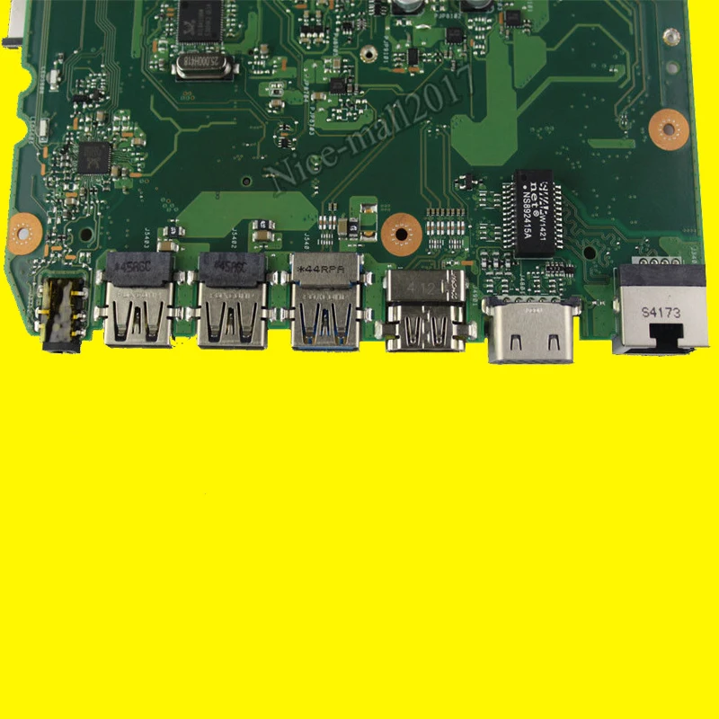 Материнская плата X751MA с процессором N2840/N2830 4 Гб ОЗУ 90NB0610-R00150 для ASUS X751MA X751M X751MD протестирована