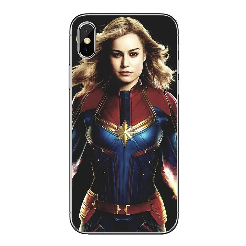 Мягкие прозрачные чехлы для Huawei Honor 8 8C 8X 9 10 7A 7C Mate 20 Lite Pro P Smart Plus Captain Marvel Carol Danvers |
