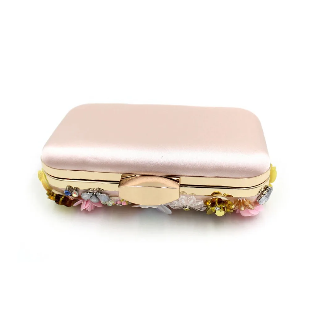 Бесплатная доставка DHL зеленые вечерние сумки RQH3 с блестками и цветочным бисером