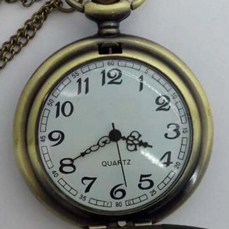Гарри Поттер Ретро Карманные Часы Бронза Большой Ковбой Список карманные часы