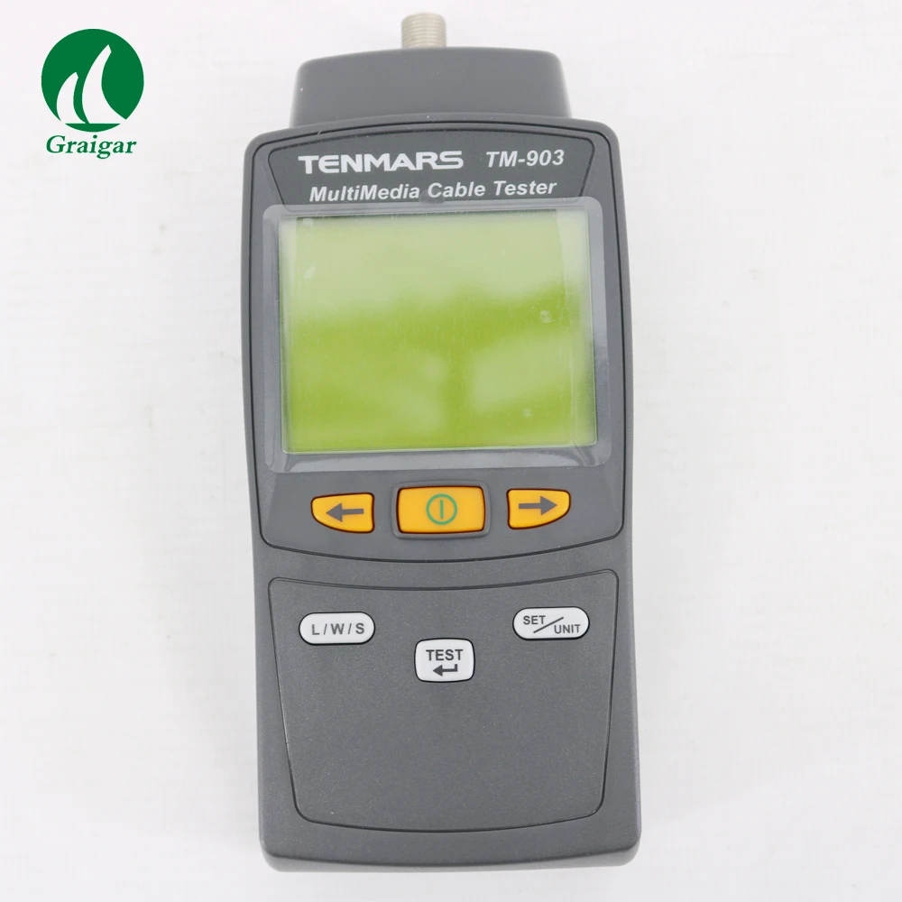 Tenmars TM 903 тестер мультимедийных кабелей локальной сети TM903 ручной сетевых