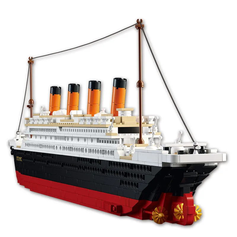 Sluban 0577 city Титаник RMS лодка корабль комплекты Конструкторы хобби сделай сам