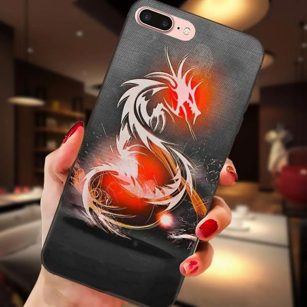 as picture Для huawei Honor 5A 6A 6C 7A 7C 7X 8A 8C 8X9 10 P8 P9 P10 P20 P30 Мини Lite Plus Мягкий ТПУ Новое поступление года дракон - Цвет: as picture