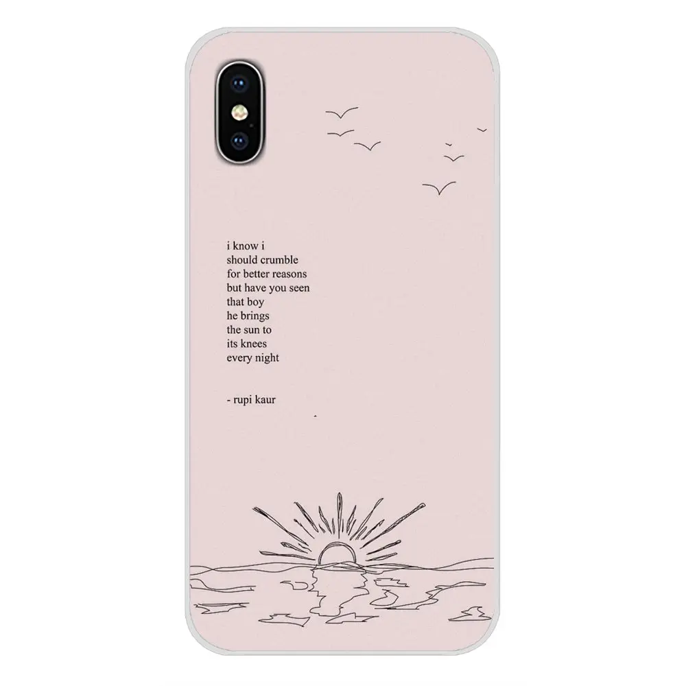 Для Samsung Galaxy S4 S5 MINI S6 S7 edge S8 S9 S10 Plus Note 3 4 5 8 9 эстетика шик минимальные цитаты
