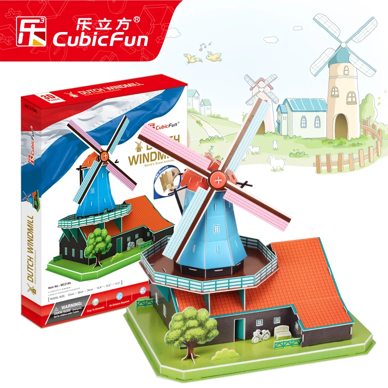 Забавная 3D бумажная модель Сделай Сам игрушка подарок на день рождения