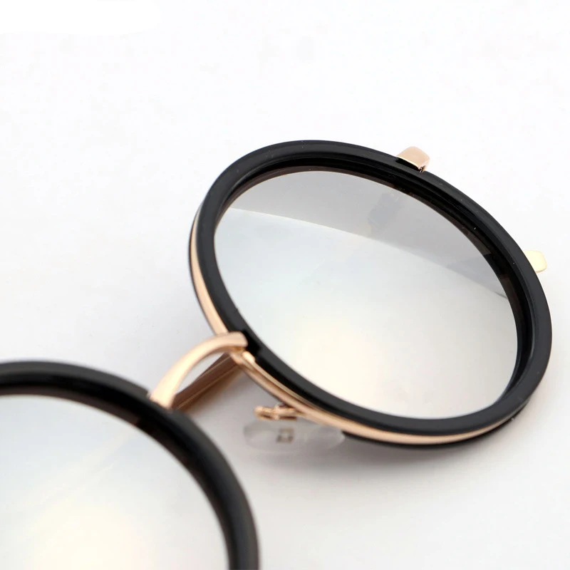 Брендовые дизайнерские детские круглые солнцезащитные очки милые UV400 для