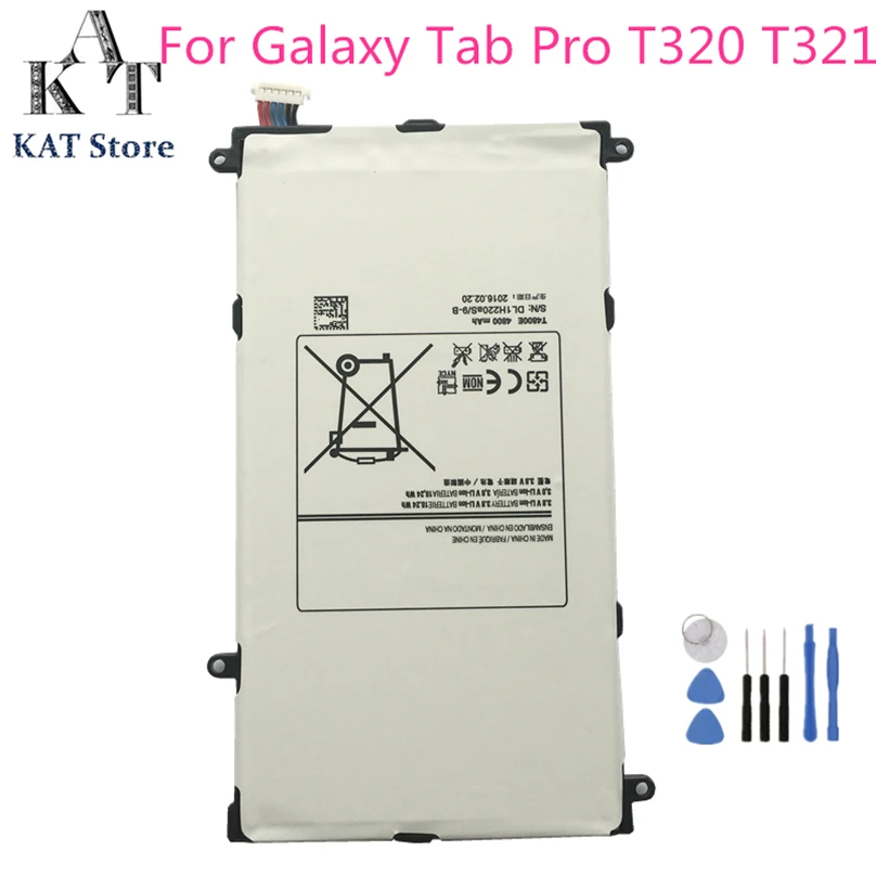 Аккумулятор для планшета KAT T4800E 4800 мА/ч Samsung Galaxy Tab Pro 8 4 SM T320 T321 T325 T328 лучшее