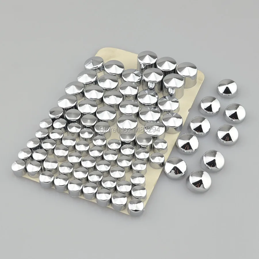 

Chrome Bolt Topper Caps Cover Kits Fits For Harley Twin Cam Dyna 1991-2013