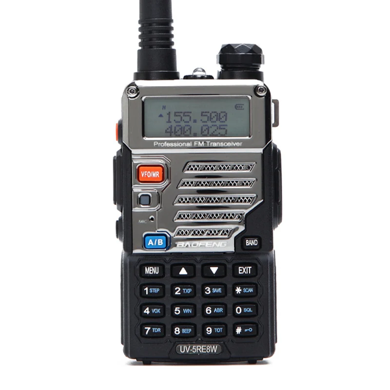 2 шт. BAOFENG UV 5RE 8 Вт мощная рация 10 км большой радиус действия усовершенствованный BF
