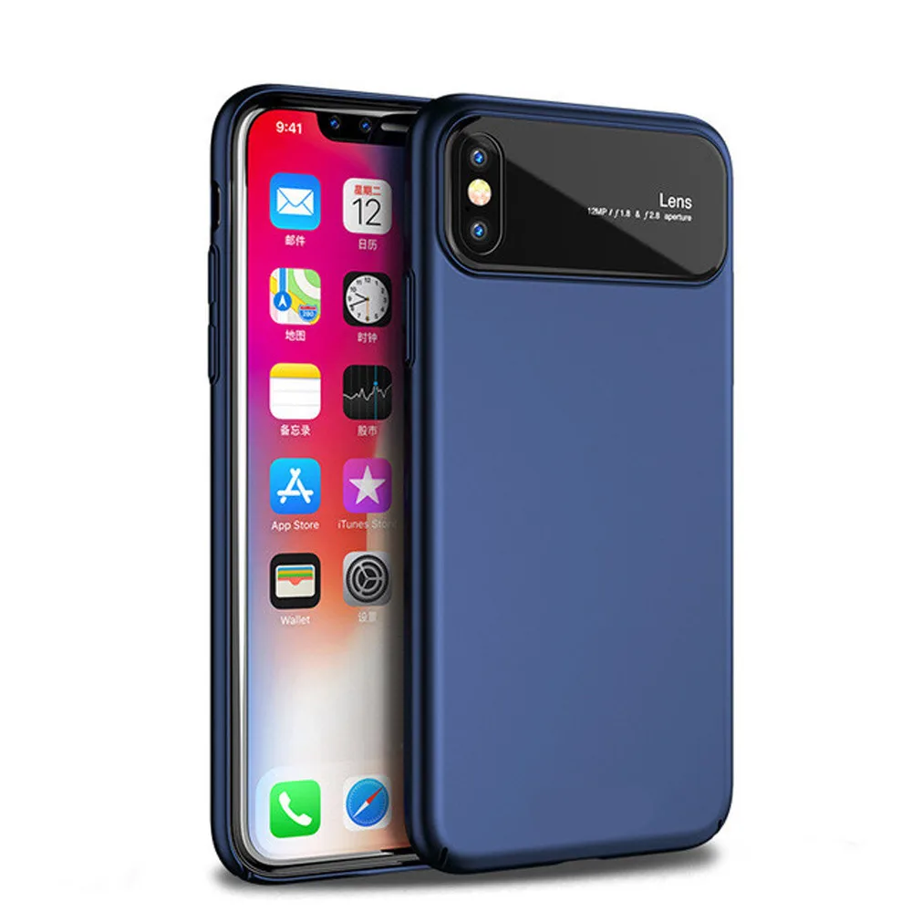Z515 cover 2019 Ultra-Slim Tempered Glass Camera Protector Hard PC Cover Case For iPhone X |