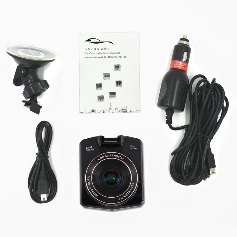 ANSTAR K1S 2 31 Mini Автомобильный видеорегистратор Full HD 1296P * 1080P с ночным видением
