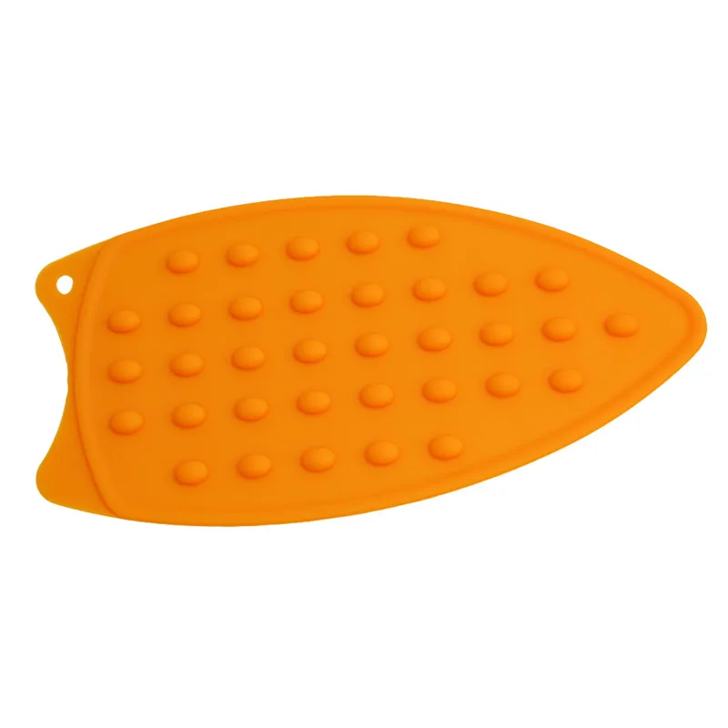 Creative Silicone Iron Hot Protection Rest Pad Mat Safe Surface Stand Ironing Insulation Boards | Дом и сад