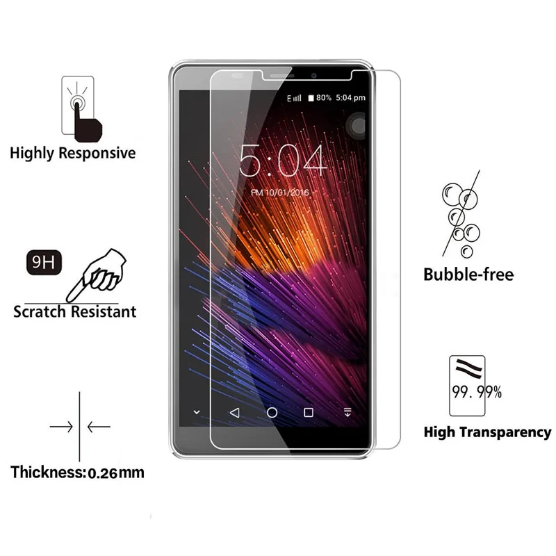 2 шт. MRGO закаленное Стекло для Leagoo M8 на защитное стекло экран телефона пленка из