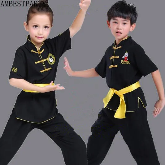 Лидер продаж 2017 года детский классический костюм Ушу форма для единоборства