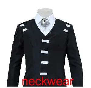 neckwear Soul Eater Косплэй костюм Death the kid Униформа COS Closthes КОМПЛЕКТ Хэллоуин вечерние модные костюмы - Цвет: neckwear