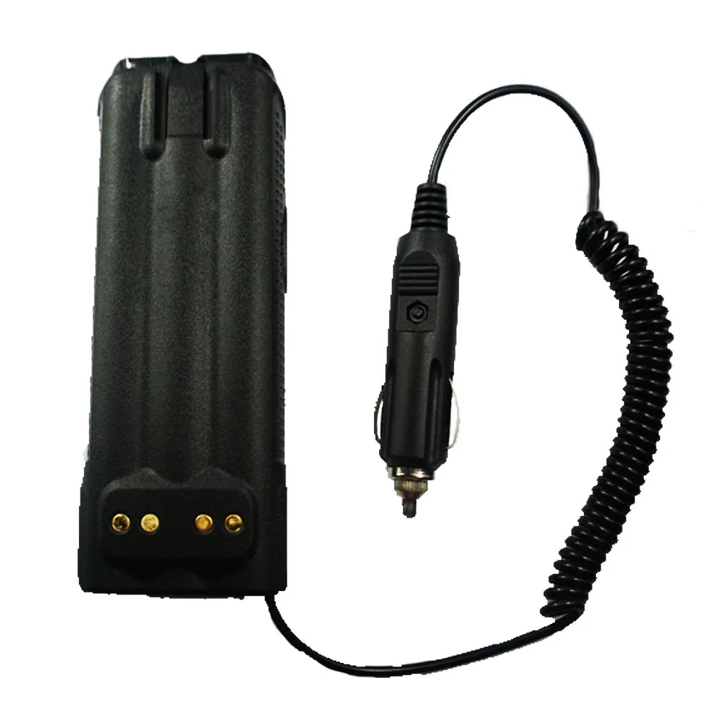XQF Car Charger Battery Eliminator 12V for Radio Walkie Talkie XTS3000/XTS3500/MTP200/MTP300 Two Way Radio