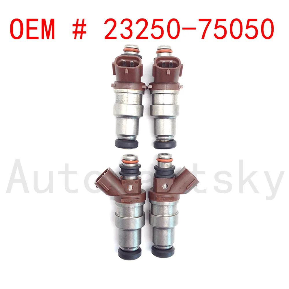 4 x топливный инжектор для Toyota 4runner Tacoma T100 2.7L / Prado J90 HILUX RZN HIACE RCH 3RZ FE 3RZFE RZJ OEM #23250