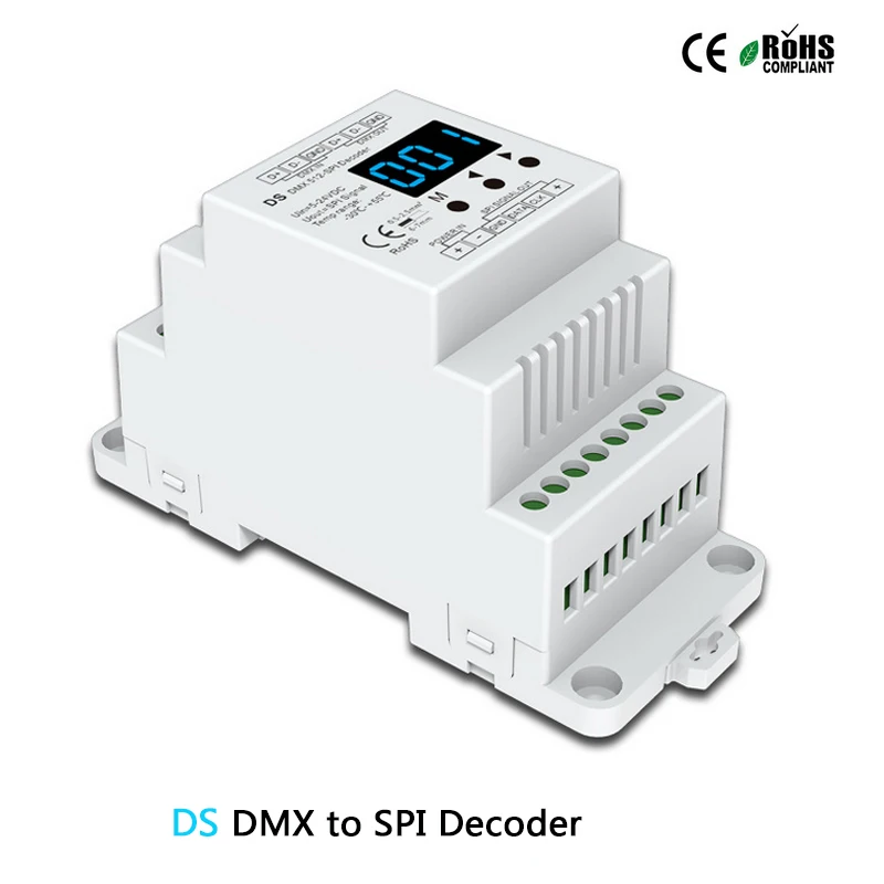 D12/D24/D4-XE/D4-L/D4/DS/DS-L/D4-P/D4-E постоянное напряжение DMX512& RDM декодер RGB Светодиодная лента контроллер светодиодный светильник Диммер