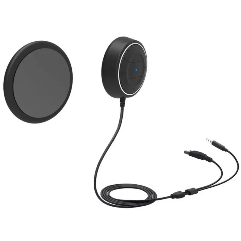 Bluetooth 4 0 беспроводной музыкальный приемник 3 5 мм адаптер громкой связи